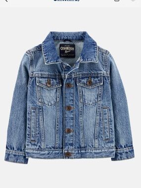 Toddler denim jacket medium wash